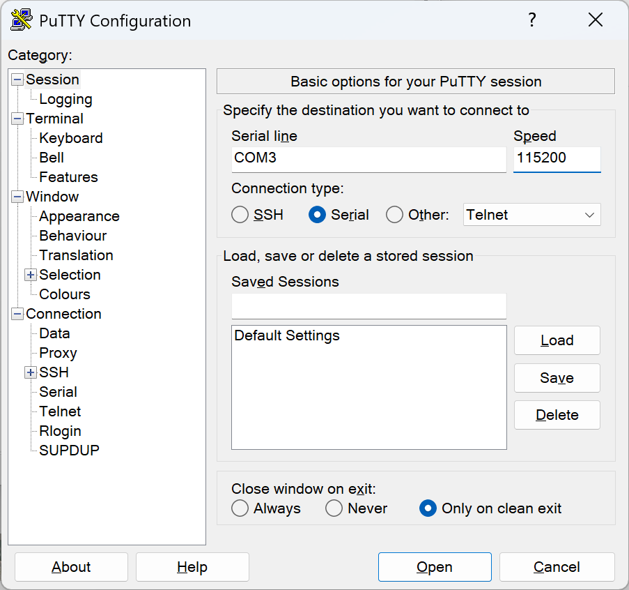 PUTTY